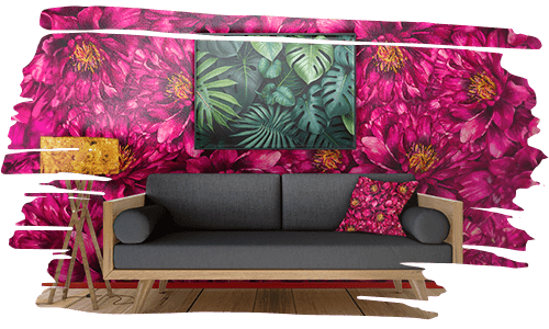 druk cyfrowy na tkaninie home decor